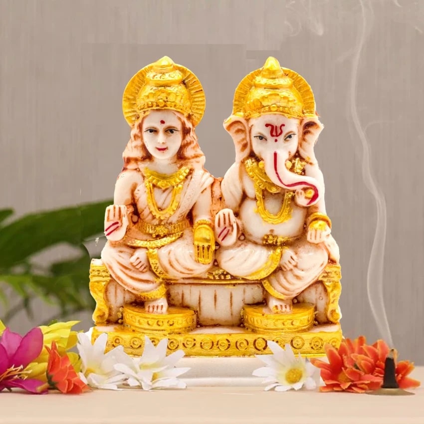 Miniature Laxmi Ganesha