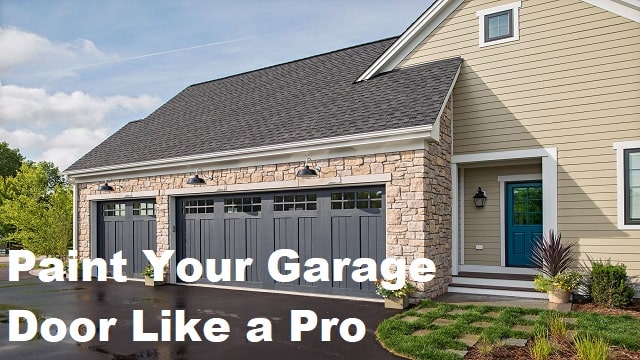 Paint Your Garage Door Like a Pro