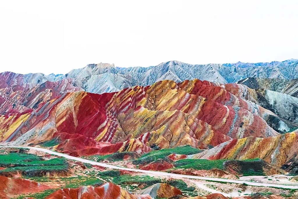 Zhangye’s Danxia landscape