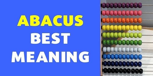 Abacus Meaning