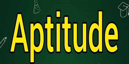 Aptitude