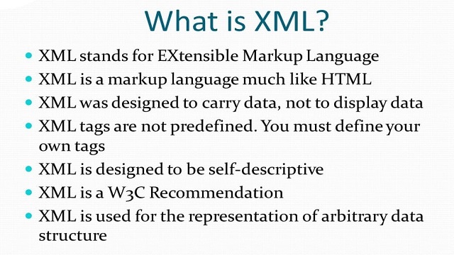 XML Meaning