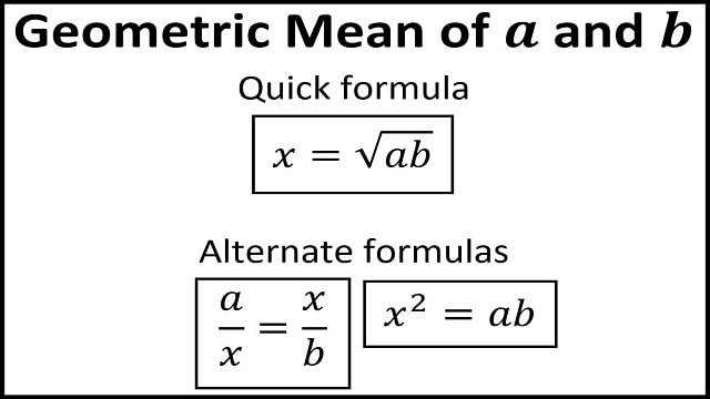 Geometric Mean