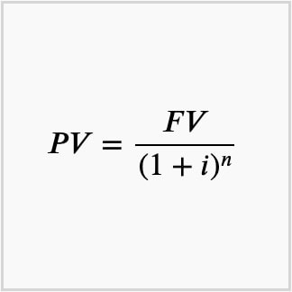 Present Value Formula