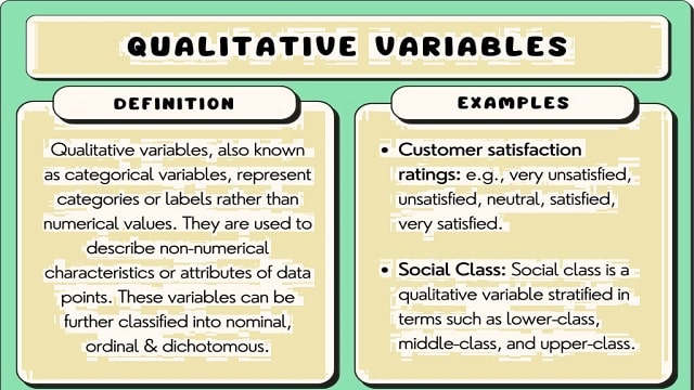 Qualitative Variable