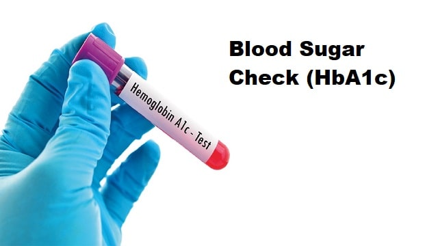 Blood Sugar Check (HbA1c)