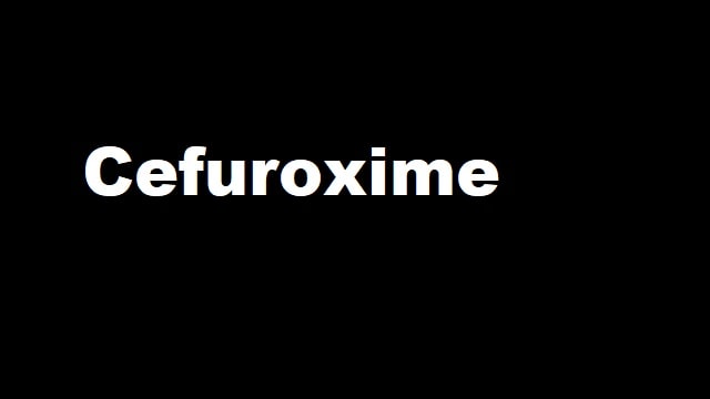 Cefuroxime